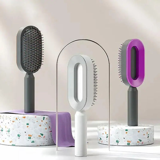 Self-cleaning Hair Brush