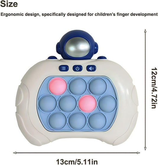 Quick Push Toy with Lights and POP-UP Patterns