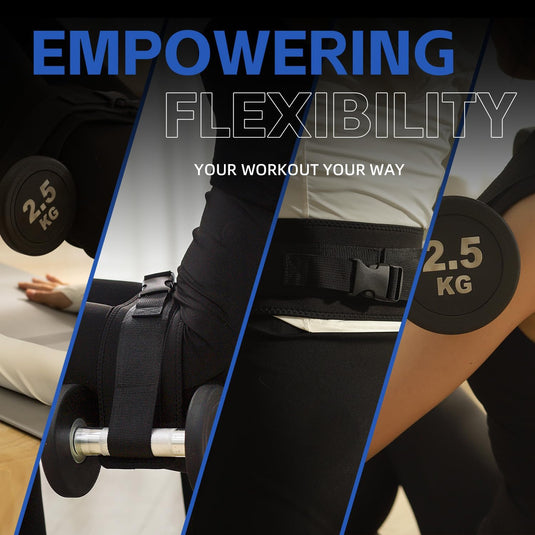 Hip Thrust Belt - Easy to Use With Dumbbells