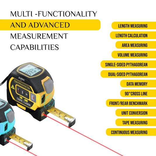 3in1 Laser Ruler 60m