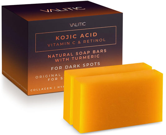 Kojic Acid Vitamin C and Retinol Soap